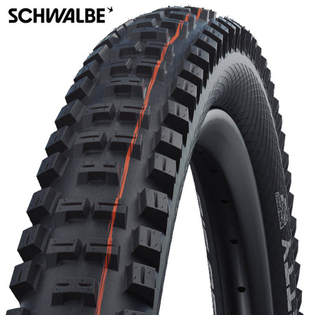 Foldningsbånd Schwalbe Big Betty Super Trail 27,5 x 2,40 62-584 mm - sort
