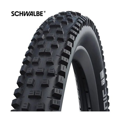 Foldningsbånd Schwalbe Nic DD RaceGuard 27,5 x 2,40 62-584 mm - sort