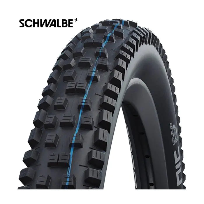 Foldningsbånd Schwalbe Nobby Nic Super Trail 27,5 x 2,40 62-584 mm - sort