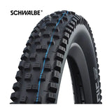 Foldningsbånd Schwalbe Nobby Nic Super Trail 27,5 x 2,40 62-584 mm - sort