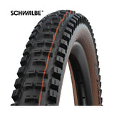 Foldningsbånd Schwalbe Big Betty Super Gravity 29 x 2,40 62-622 mm - sort brun