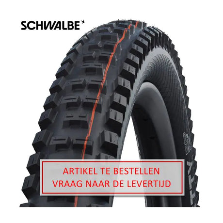 Foldning Band Schwalbe Big Betty Super Trail 29 x 2,40 62-622 mm - sort