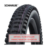 Schwalbe Folding Band Schwalbe Betty Super Downhill 29 X 2,40 62-622 mm sort
