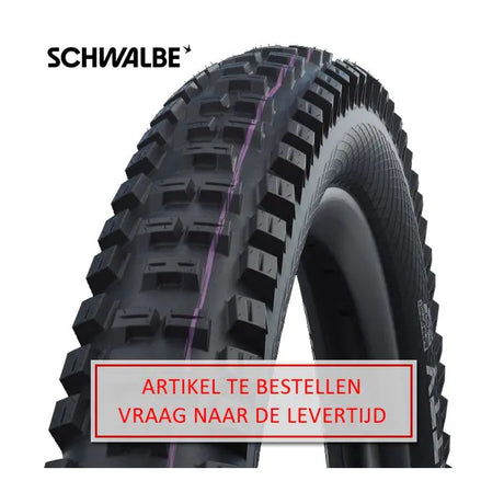 Schwalbe Folding Band Schwalbe Betty Super Downhill 29 X 2,40 62-622 mm sort