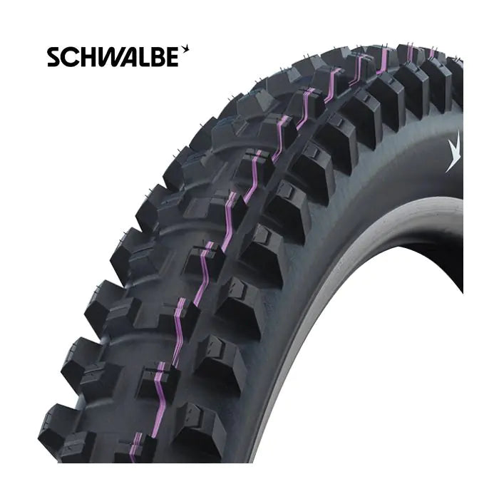 Schwalbe shredda front - tlr - addix ultra soft - gravity pro - radial - 29x2,50 - sort