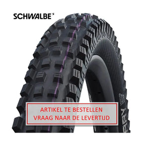Foldningsband Schwalbe Magic Mary Super Downhill 26 X 2,60 65-559 mm - Sort