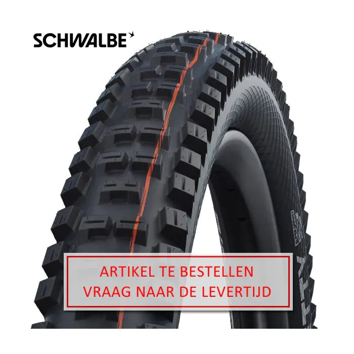 Foldningsbånd Schwalbe Big Betty Super Trail 29 x 2,60 65-622 mm - sort