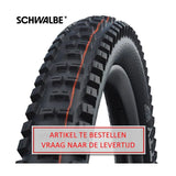 Foldningsbånd Schwalbe Big Betty Super Trail 29 x 2,60 65-622 mm - sort
