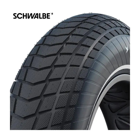 Schwalbe clincher dæk super moto-x 70-406 +r sort