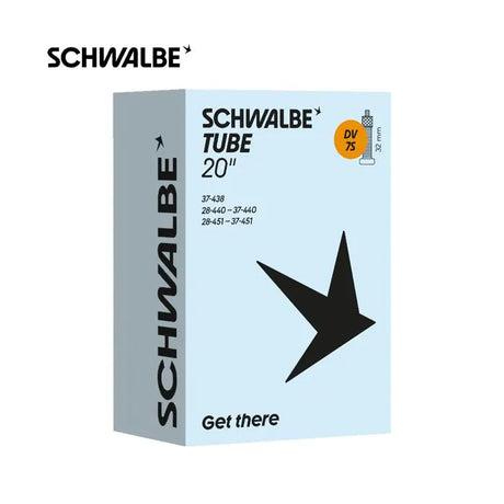Schwalbe inderrør dv7s 20 28 37-438 451 hv 32mm