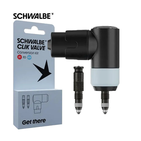 Schwalbe ventilkonverteringssæt clik sv-scv + pumpehoved