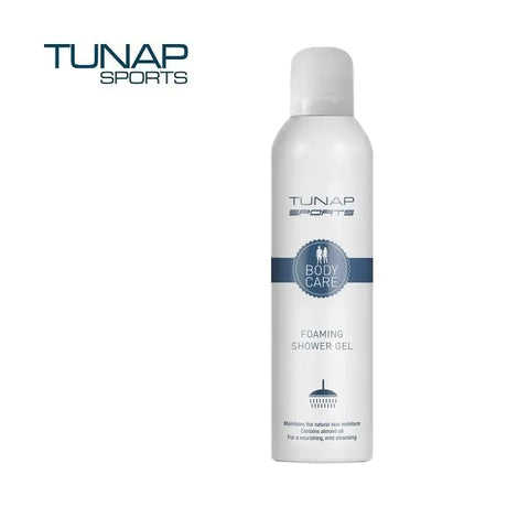 Tunap sportsskummende shower gel 200 ml (pakke = 12 stk)