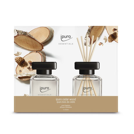 Ipuro duftspreder cedertræ 2 x 50 ml