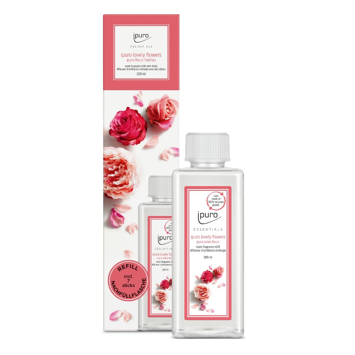 Ipuro duft diffuser refill dejlige blomster 200ml