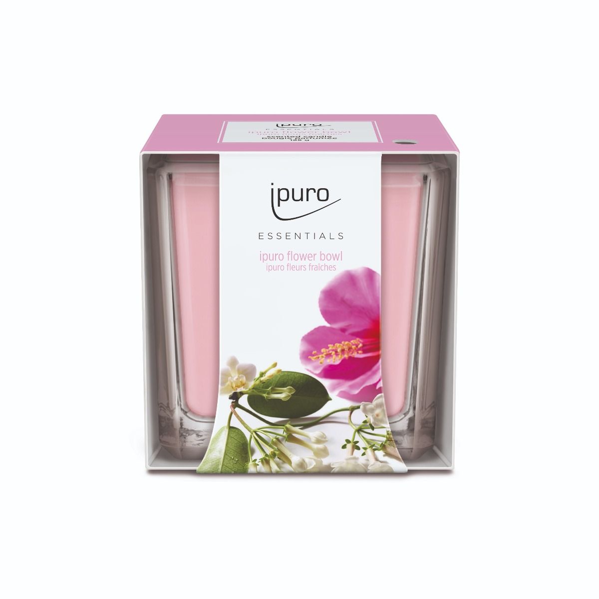 Ipuro duftlys blomsterskål 125gr.