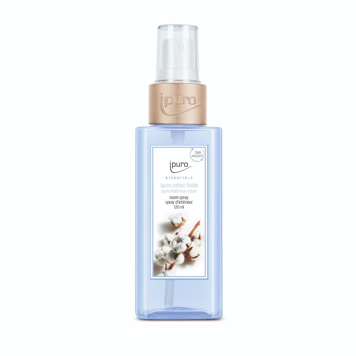 Ipuro bomuld fields room spray 120ml