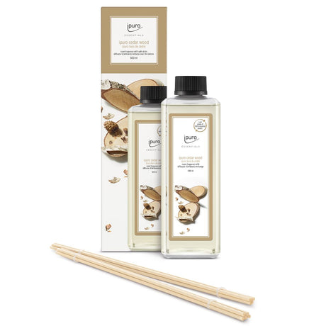 Ipuro duft diffuser refill cedertræ 500ml