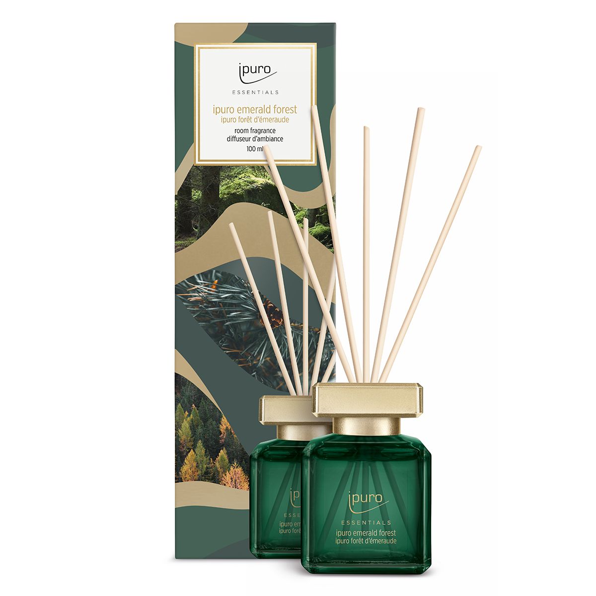 Ipuro duft diffuser smaragd skov 100ml