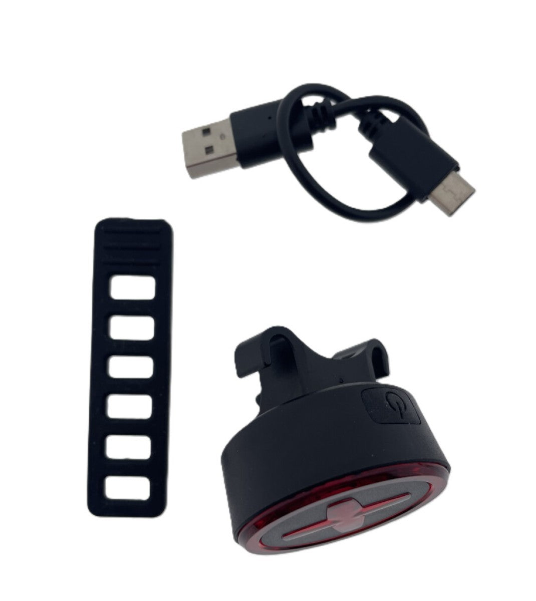 Buzaglo ikzilight baglygte mr x med 4014 LED, USB genopladelig