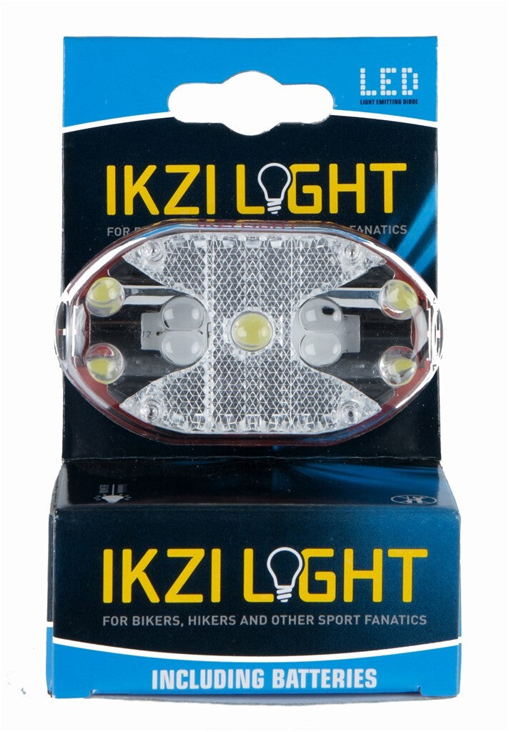 Ikzi lys forlygter oval 5 LED batteri styringsbøjning