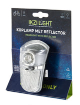 Ikzi lys forlygte et øje kun 1w LED, på kronebolt