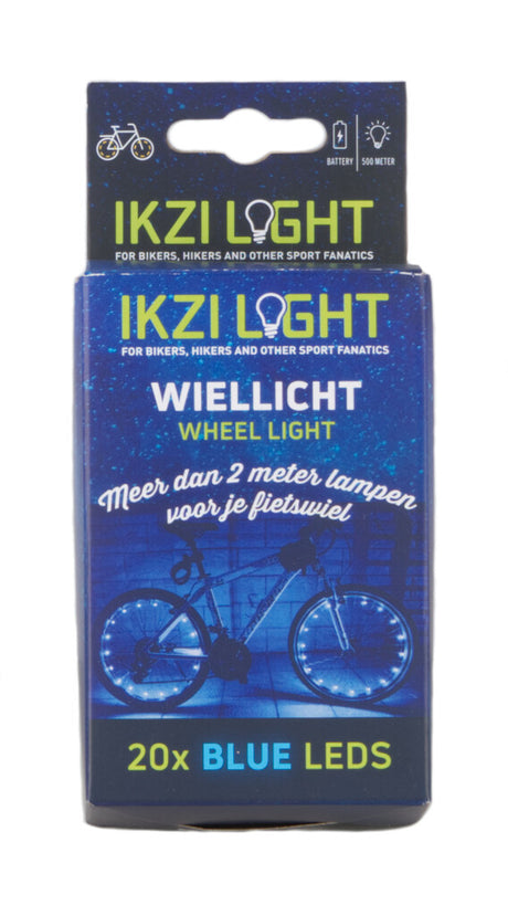 Hjulbelysning Ikzi til 2 hjul - blå LED'er