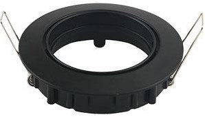 Enzo forsænket spotlight justerbar 50mm rund sort - 5013310