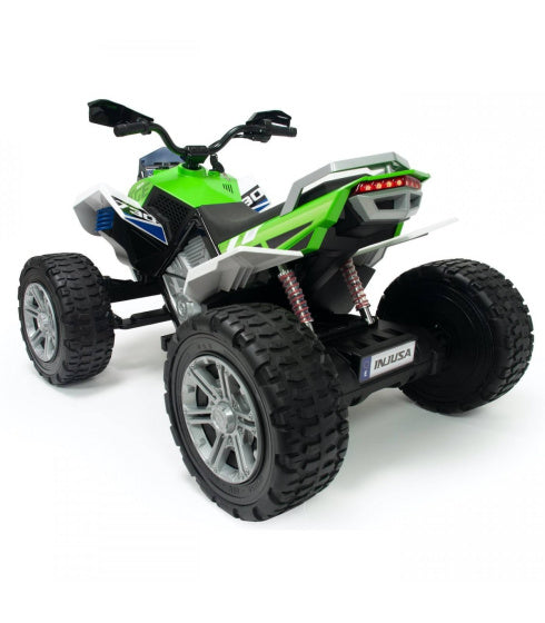 Injusa Electric Kinderquad Rage 24v Groen White