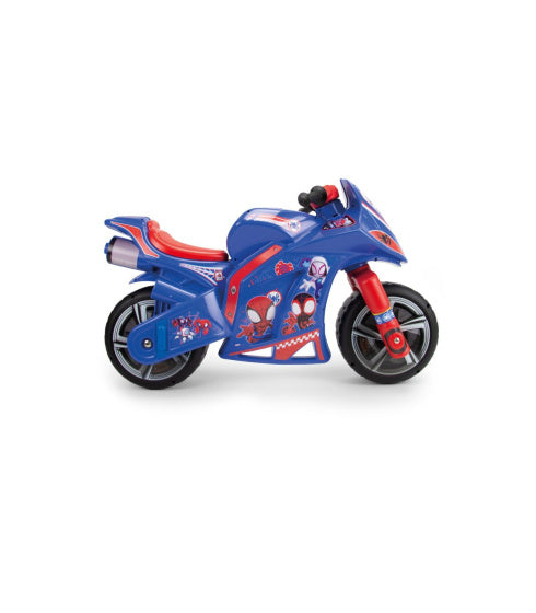 Injusa Ultimate Spider-Man kører motor 95 cm blå rød