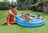 Intex swimmingpool krystalblå 3-ring 147x33 cm