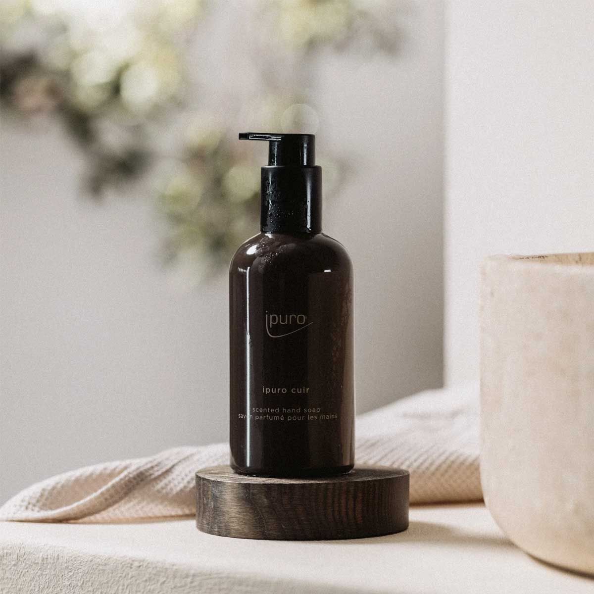 Ipuro duftende håndsæbe cuir 250ml