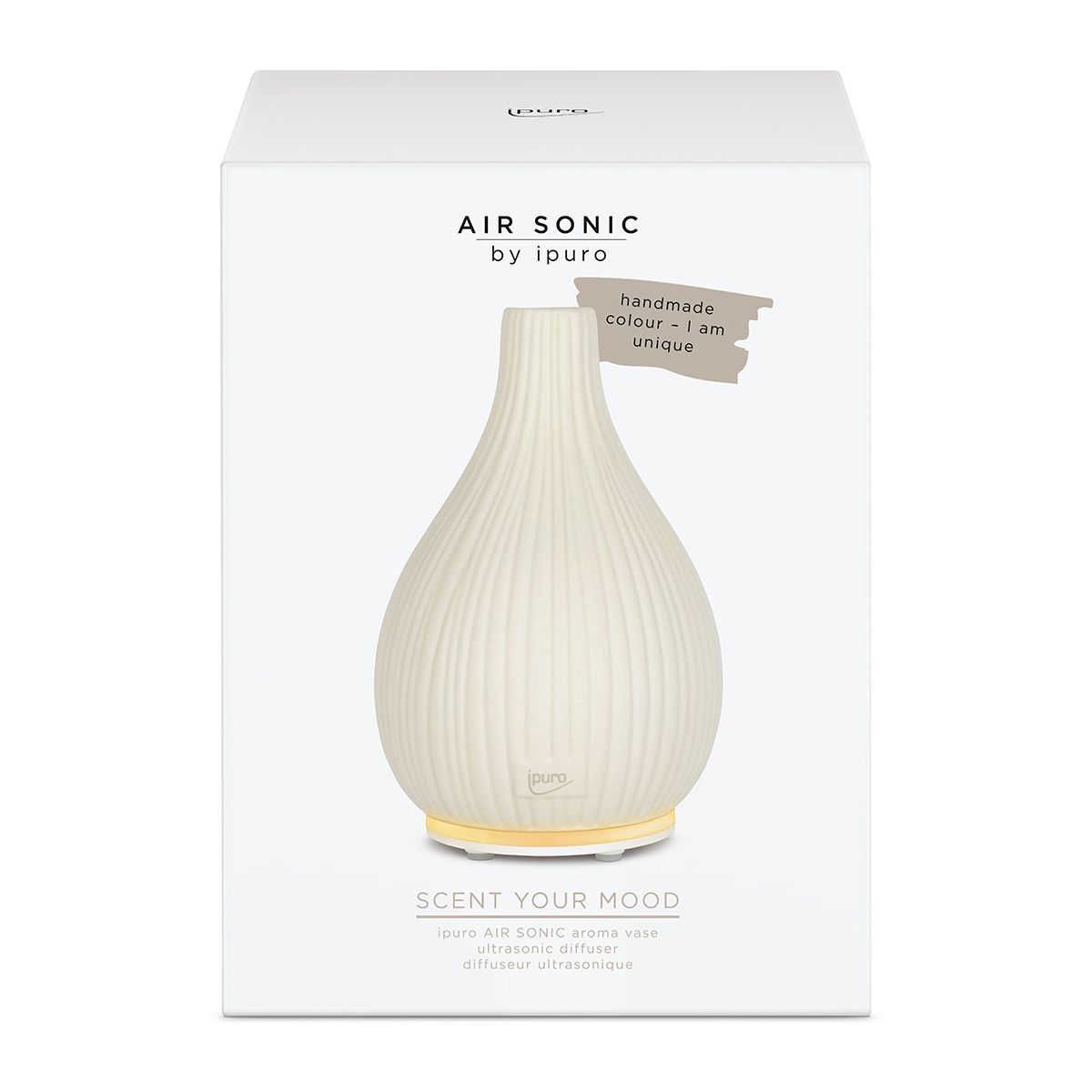 Ipuro air sonic aroma vase hvid