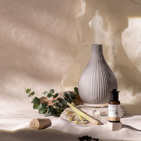 Ipuro air sonic aroma vase grå