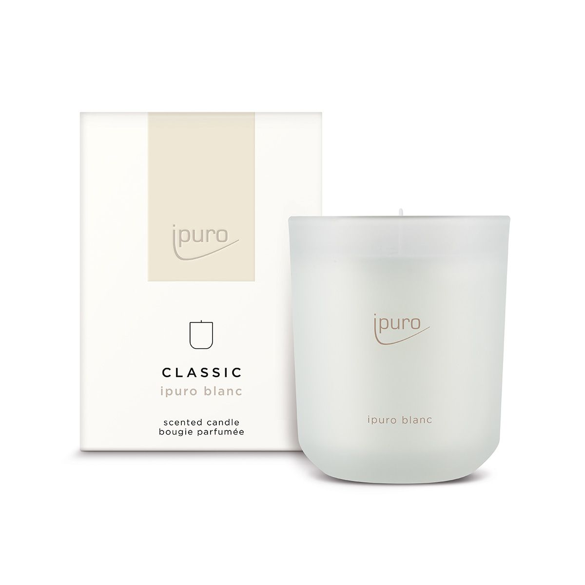 Ipuro duftlys blanc 270gr