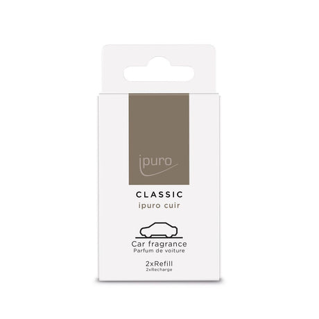 Ipuro car line cuir refill 2 x 9gr