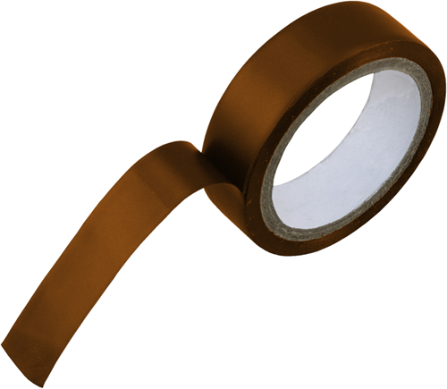Enzo isoleringstape | 15 mm | 4,5m | brun - 00.425.68