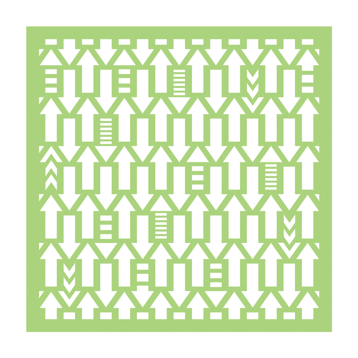 Kaisercraft • designerskabelon 15,2x15,2cm pile