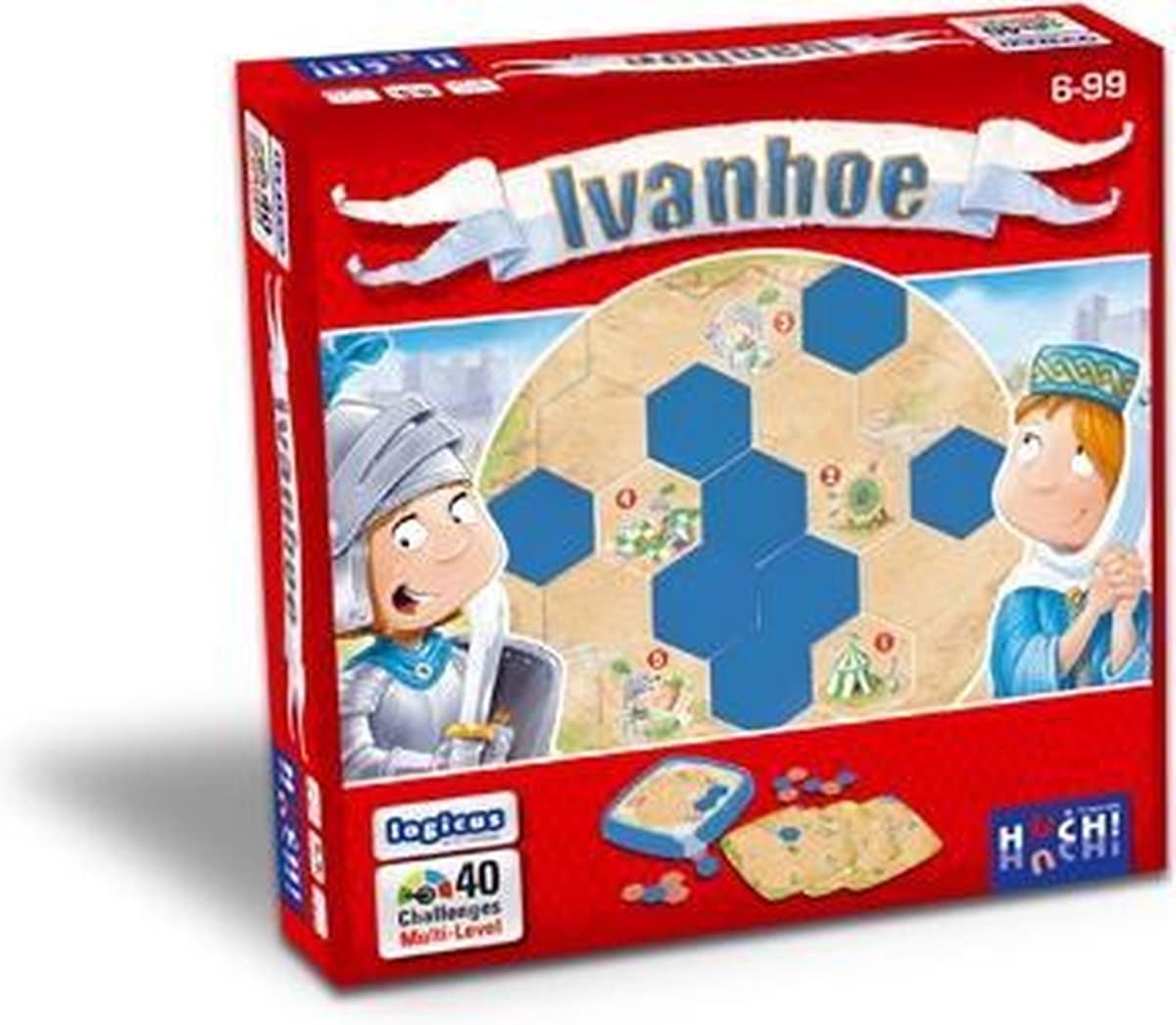 Asmodee logic - ivanhoe ridderspil