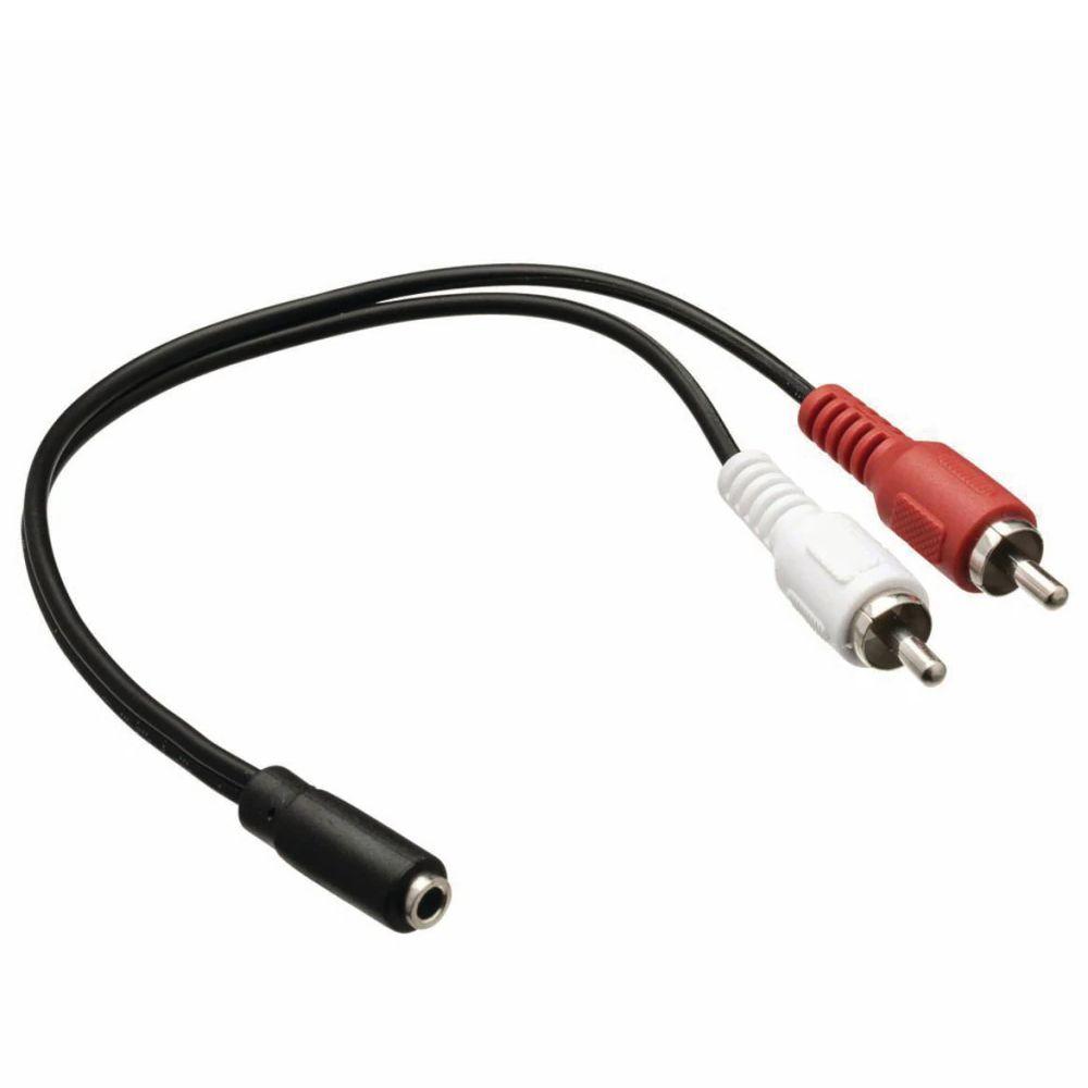 Nedis jack til tulipan kabel