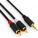 Nedis jack til tulipan kabel