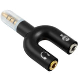 Aux splitter - mikrofon og lyd