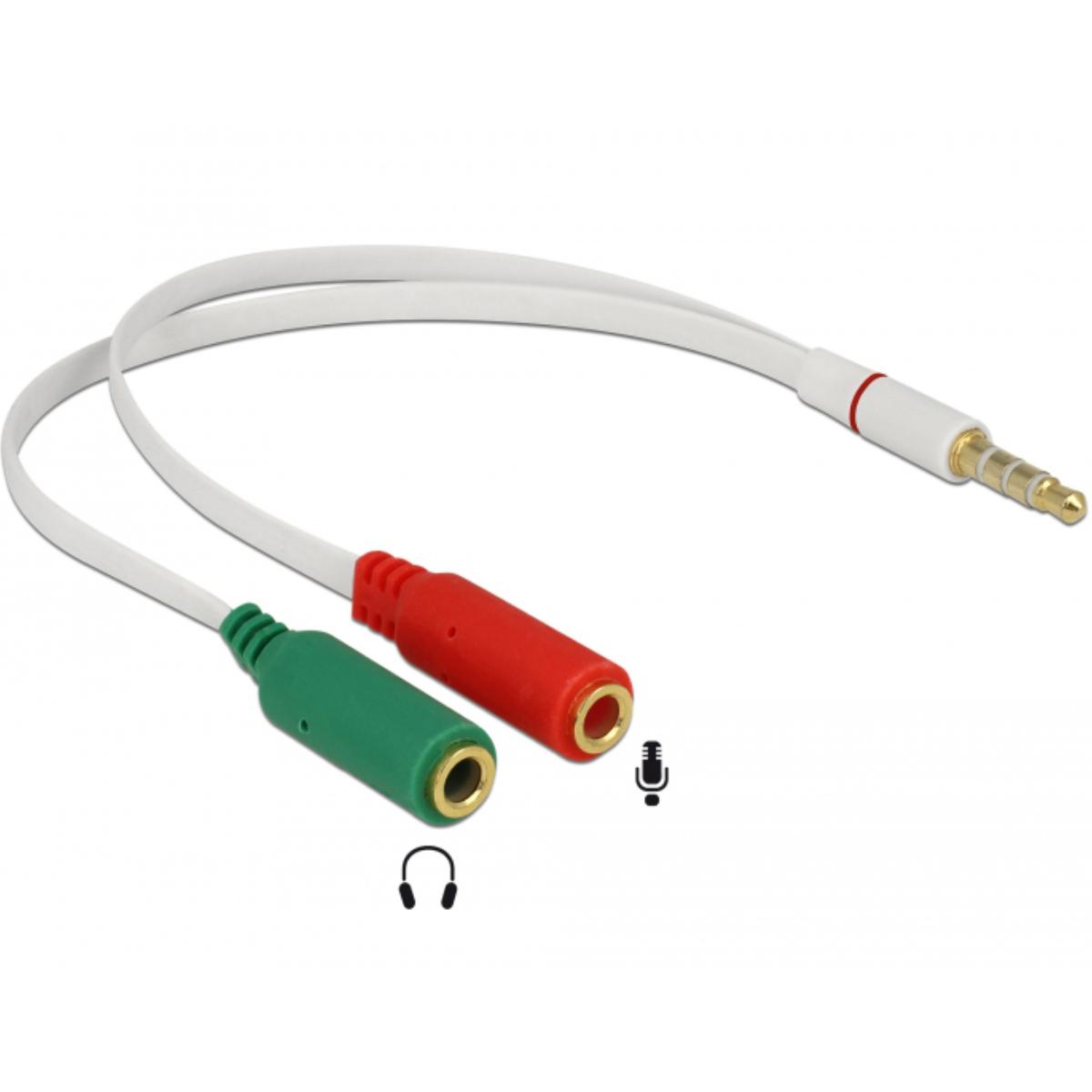 Abi aux splitter - mikrofon og lyd