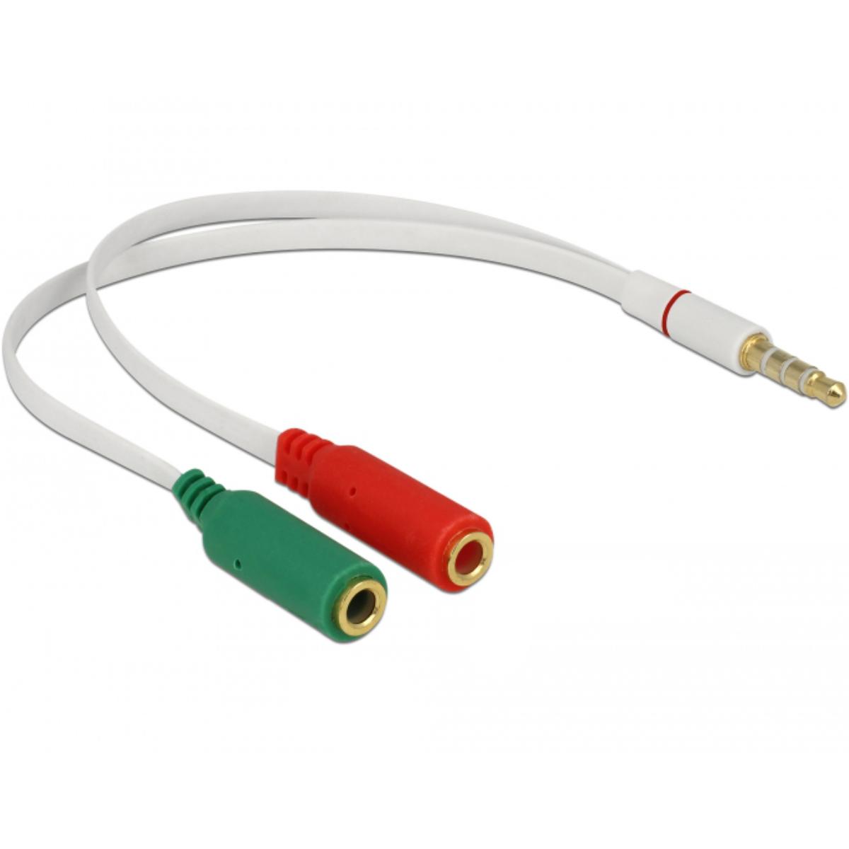 Abi aux splitter - mikrofon og lyd