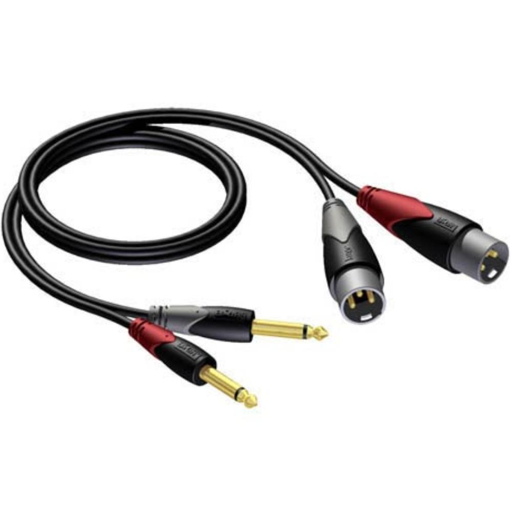 Abi aux til xlr kabel