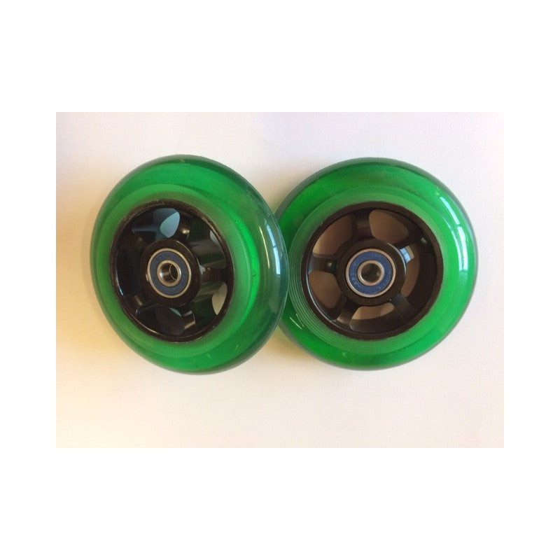 JD Bug Wheelset 100 mm sortgrøn