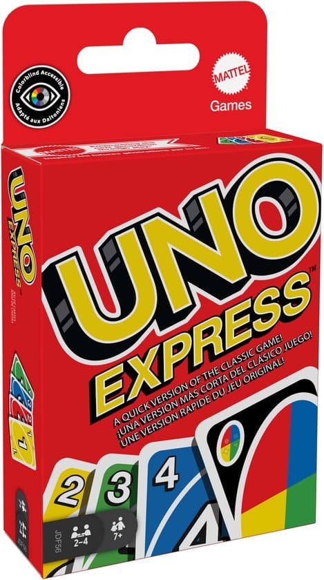 Mattel uno express kortspil