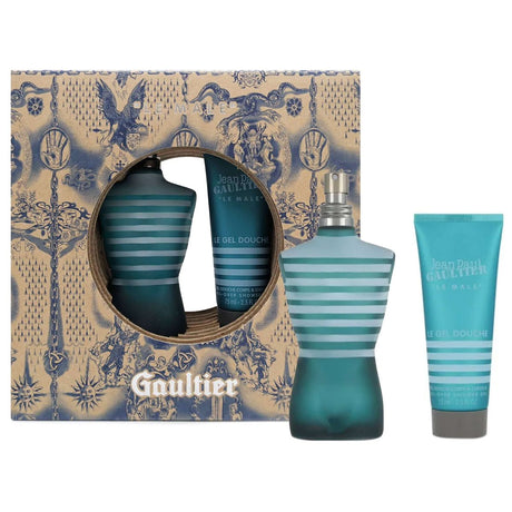 Jean paul gaultier le mandlige gavesæt eau de toilette spray 125ml + bruser 75ml herre