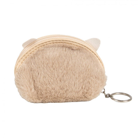 Clayre eef portemonnee beige kat poes 12x2x9cm