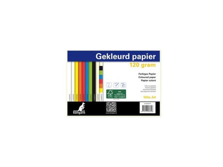 Kangaro kopipapir a4 120gr 100 ark hvid