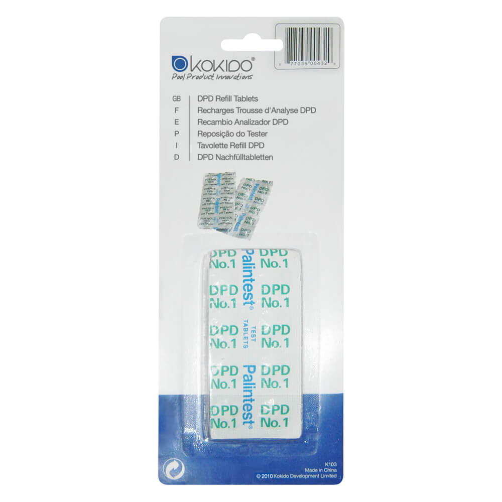 Ubranded kokido dpd test kit refill
